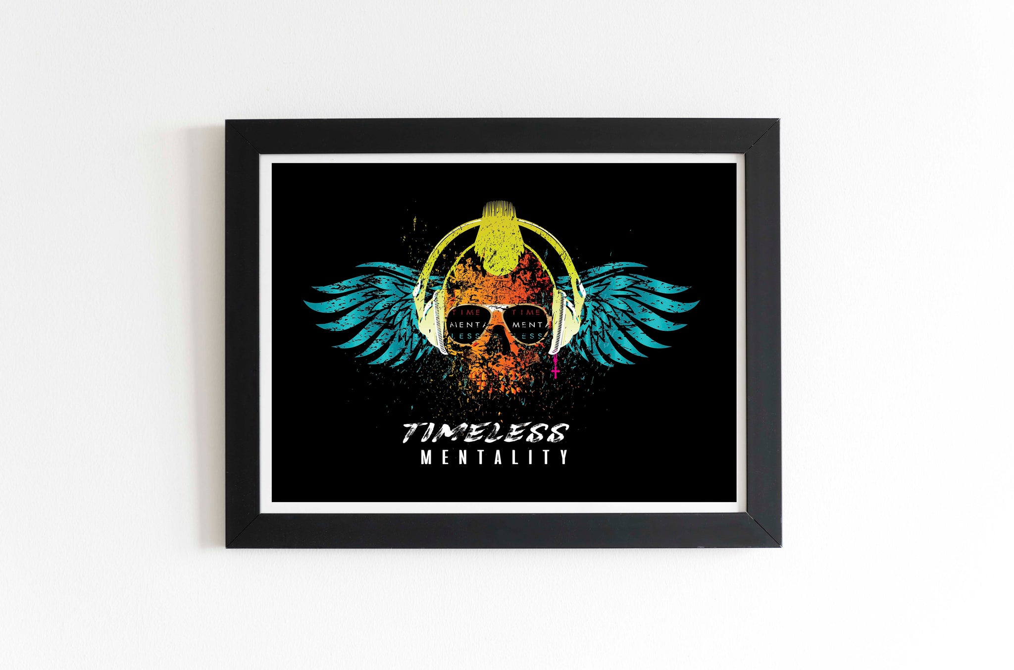 Photo Print_Timeless Mentality Skull-wings