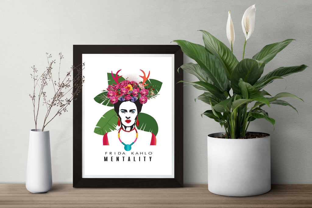 Photo Print_Frida Mentality Horns