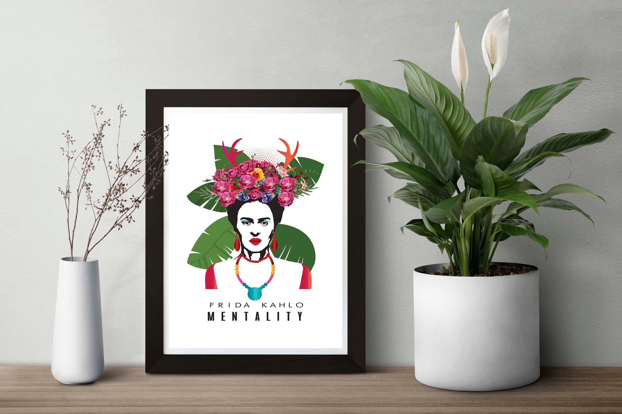 Photo Print_Frida Mentality Horns