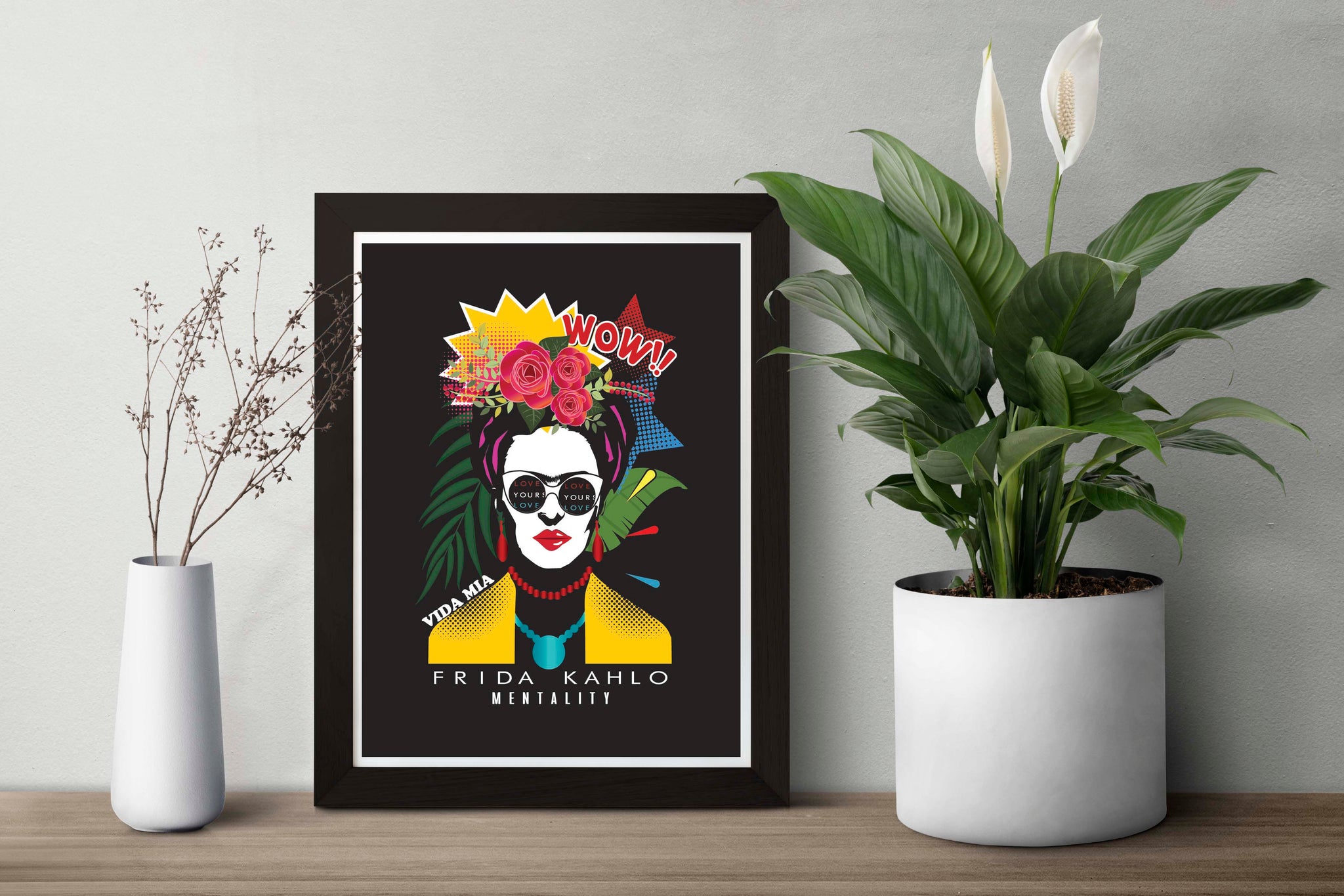 Photo Print_Frida Kahlo_Mentality_WOW