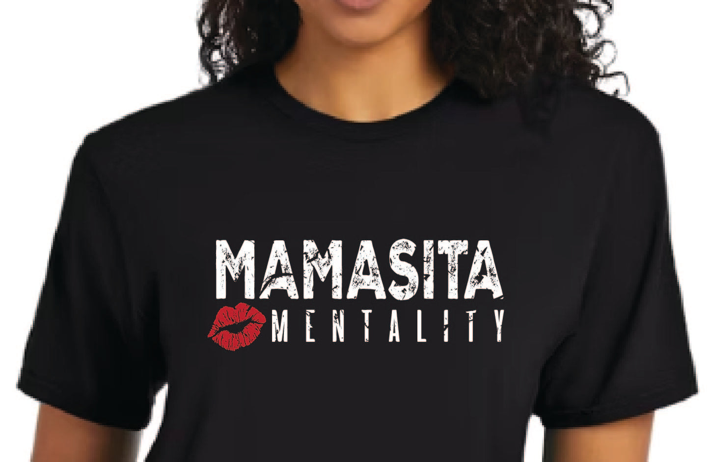 Unisex Short sleeve T-shirt_Mamasita Mentality