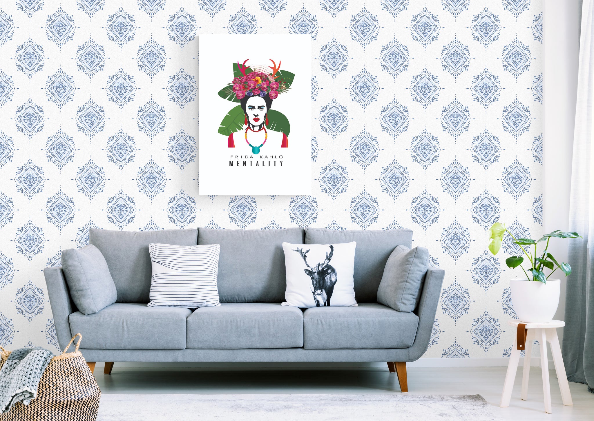 Canvas_Frida Mentality Horns