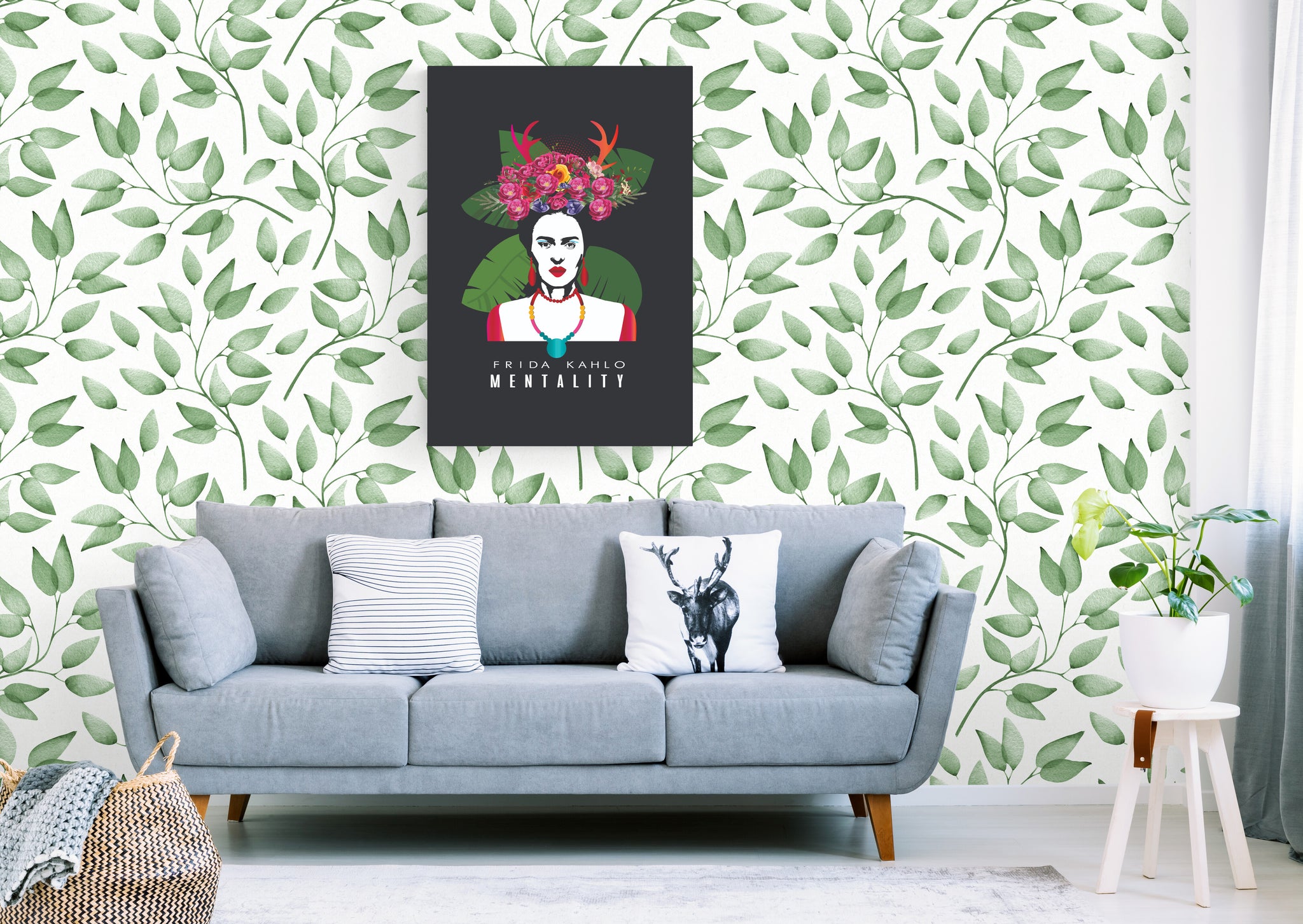 Canvas_Frida Mentality Horns